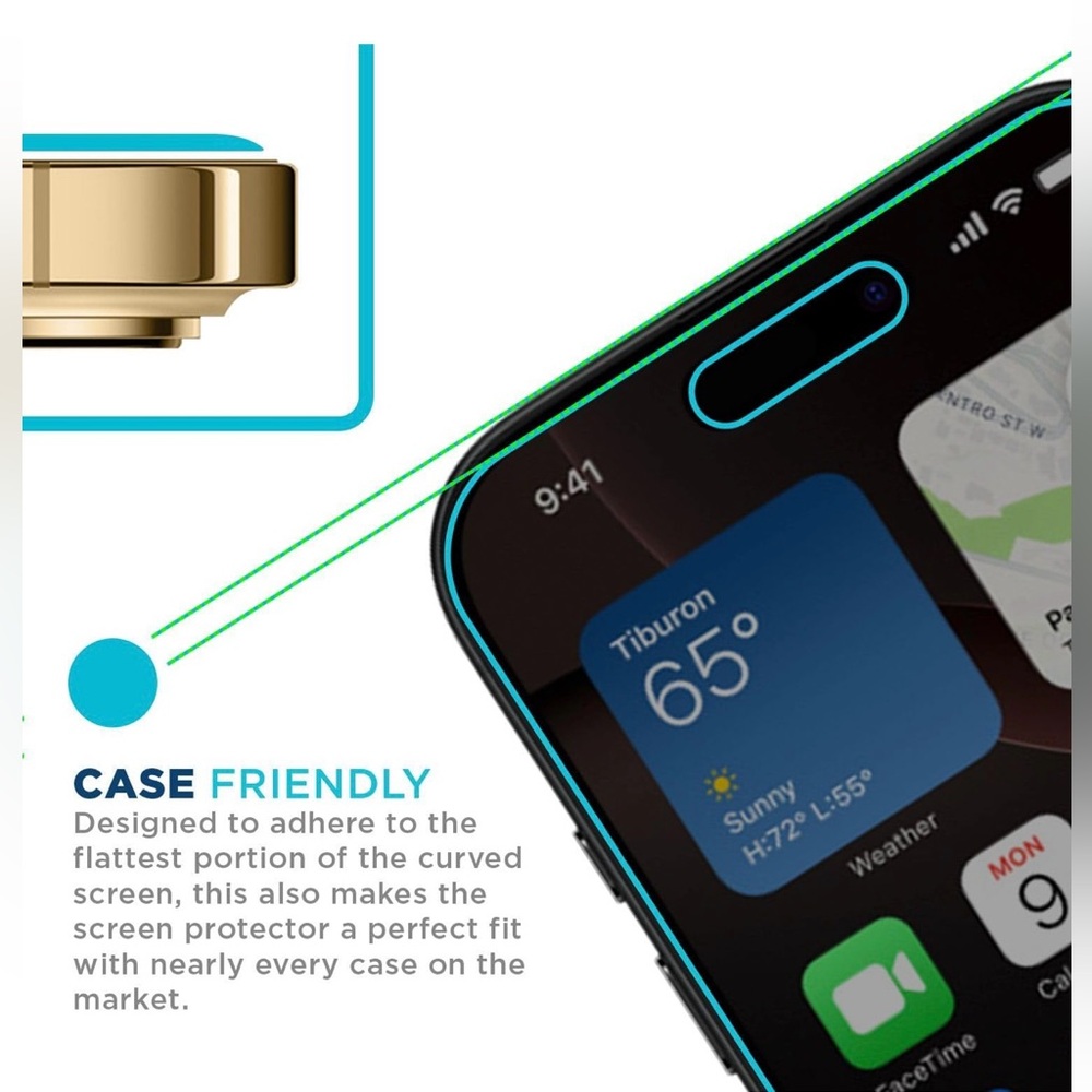 Screen Protector for iPhone 16 Pro - Picture 3 of 7